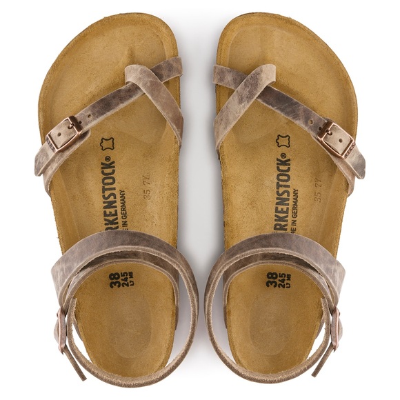 Birkenstock | Shoes | Birkenstock Yara Oiled Leather Sandals